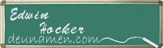 Edwin Hocker Visitenkarte